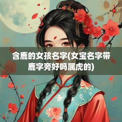 含鹿的女孩名字(女宝名字带鹿字旁好吗属虎的)