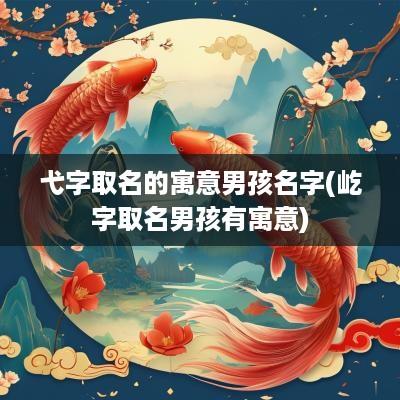 弋字取名的寓意男孩名字(屹字取名男孩有寓意)
