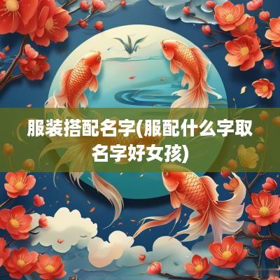 服装搭配名字(服配什么字取名字好女孩)