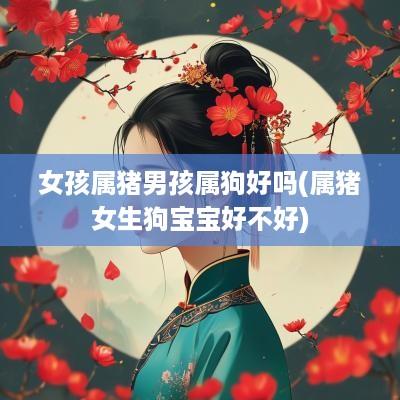 女孩属猪男孩属狗好吗(属猪女生狗宝宝好不好)