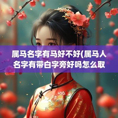 属马名字有马好不好(属马人名字有带白字旁好吗怎么取名)