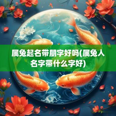属兔起名带朋字好吗(属兔人名字带什么字好)