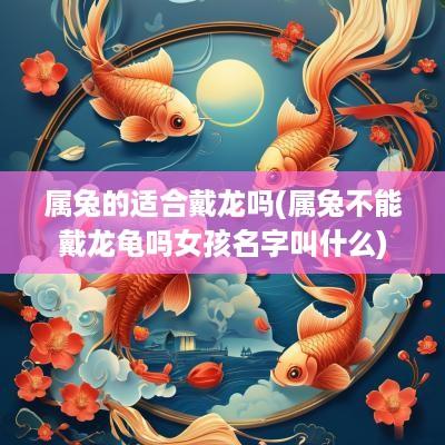 属兔的适合戴龙吗(属兔不能戴龙龟吗女孩名字叫什么)