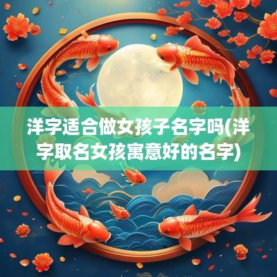 洋字适合做女孩子名字吗(洋字取名女孩寓意好的名字)