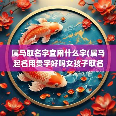 属马取名字宜用什么字(属马起名用贵字好吗女孩子取名)