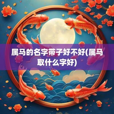 属马的名字带子好不好(属马取什么字好)