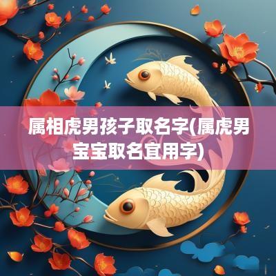 属相虎男孩子取名字(属虎男宝宝取名宜用字)