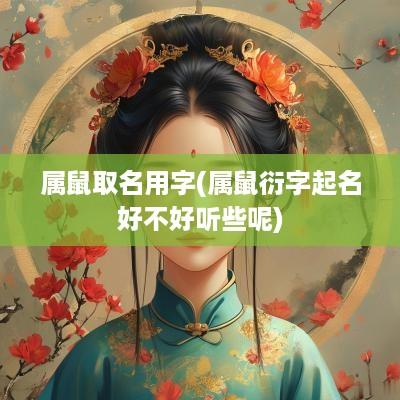属鼠取名用字(属鼠衍字起名好不好听些呢)