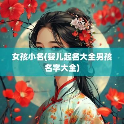 女孩小名(婴儿起名大全男孩名字大全)