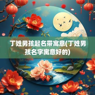 丁姓男孩起名带寓意(丁姓男孩名字寓意好的)