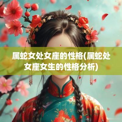 属蛇女处女座的性格(属蛇处女座女生的性格分析)