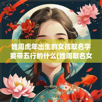 姓周蛇年出生的女孩取名字要带五行的什么(姓周取名女孩属虎名字好吗怎么取)