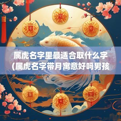 属虎名字里最适合取什么字(属虎名字带月寓意好吗男孩)
