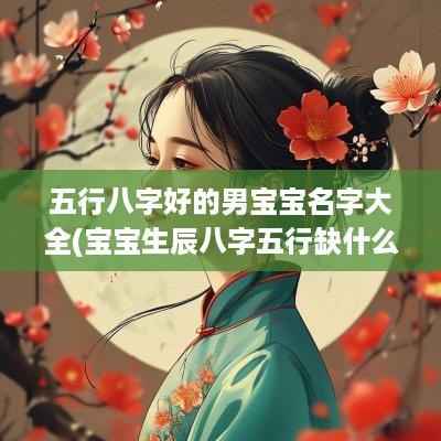 五行八字好的男宝宝名字大全(宝宝生辰八字五行缺什么)