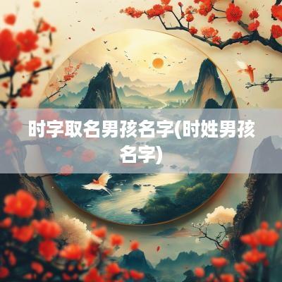 时字取名男孩名字(时姓男孩名字)