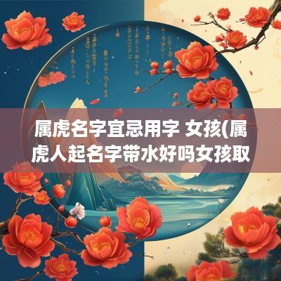 属虎名字宜忌用字 女孩(属虎人起名字带水好吗女孩取名)