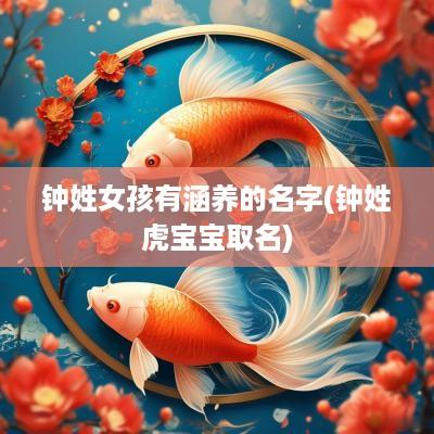 钟姓女孩有涵养的名字(钟姓虎宝宝取名)