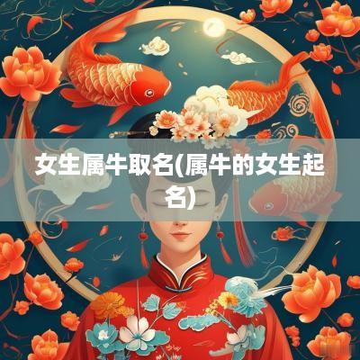 女生属牛取名(属牛的女生起名)