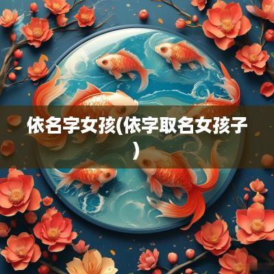 依名字女孩(依字取名女孩子)