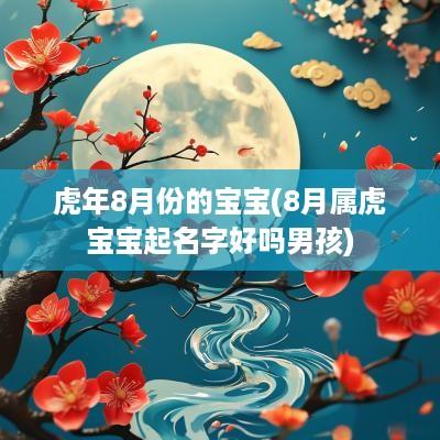 蛇年8月份的宝宝(8月属虎宝宝起名字好吗男孩)