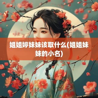 姐姐婷妹妹该取什么(姐姐妹妹的小名)