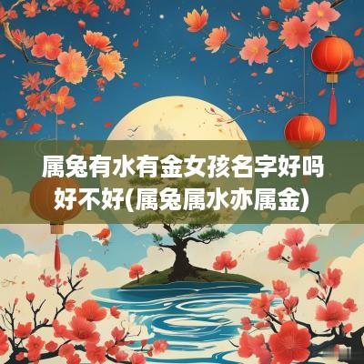 属兔有水有金女孩名字好吗好不好(属兔属水亦属金)