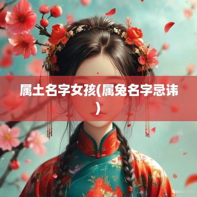 属土名字女孩(属兔名字忌讳)