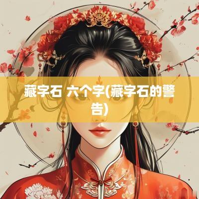 藏字石 六个字(藏字石的警告)