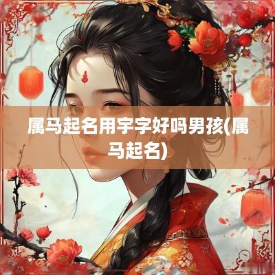 属马起名用宇字好吗男孩(属马起名)