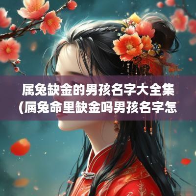 属兔缺金的男孩名字大全集(属兔命里缺金吗男孩名字怎么取)