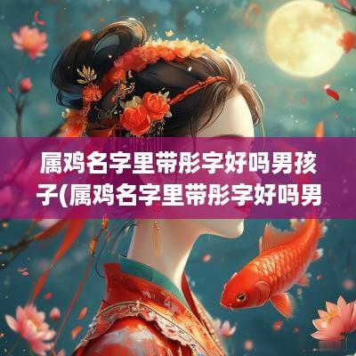 属鸡名字里带彤字好吗男孩子(属鸡名字里带彤字好吗男孩取名)