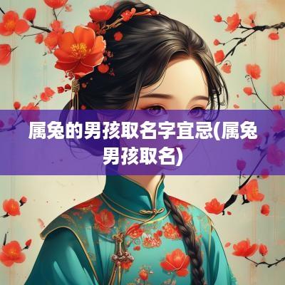 属兔的男孩取名字宜忌(属兔男孩取名)