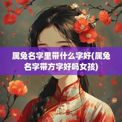 属兔名字里带什么字好(属兔名字带方字好吗女孩)