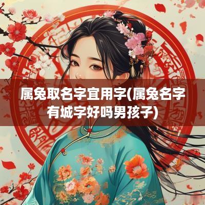 属兔取名字宜用字(属兔名字有城字好吗男孩子)