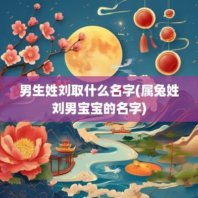 男生姓刘取什么名字(属兔姓刘男宝宝的名字)
