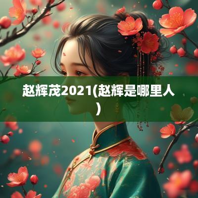 赵辉茂2025(赵辉是哪里人)