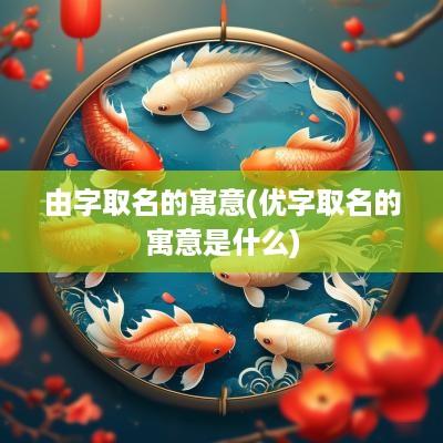 由字取名的寓意(优字取名的寓意是什么)