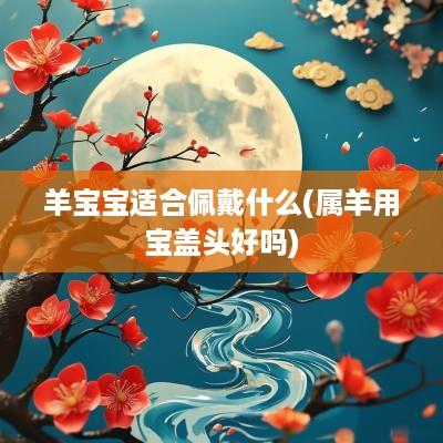羊宝宝适合佩戴什么(属羊用宝盖头好吗)
