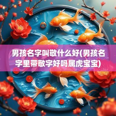 男孩名字叫敬什么好(男孩名字里带敬字好吗属虎宝宝)