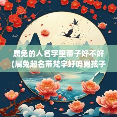 属兔的人名字里带子好不好(属兔起名带梵字好吗男孩子)