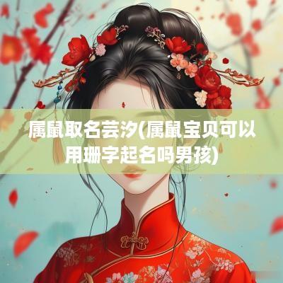 属鼠取名芸汐(属鼠宝贝可以用珊字起名吗男孩)