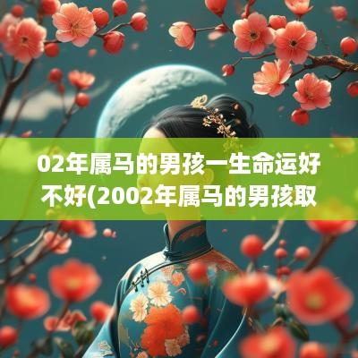 02年属马的男孩一生命运好不好(2002年属马的男孩取什么名字好)