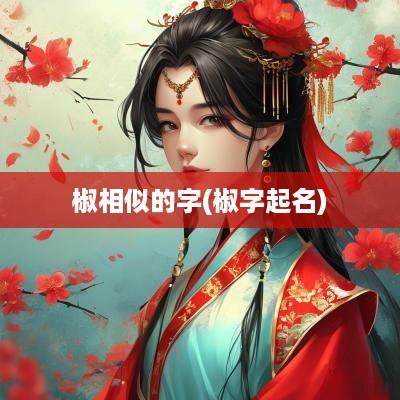 椒相似的字(椒字起名)