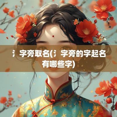 氵字旁取名(氵字旁的字起名有哪些字)