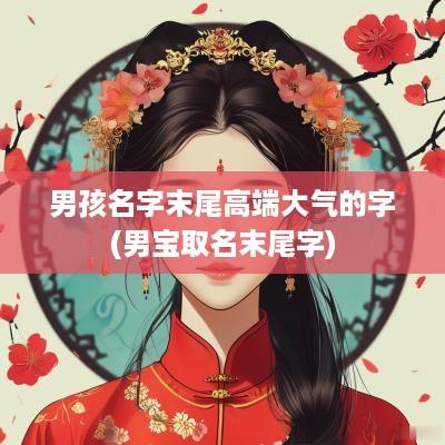 男孩名字末尾高端大气的字(男宝取名末尾字)