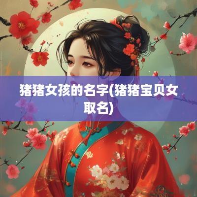 猪猪女孩的名字(猪猪宝贝女取名)