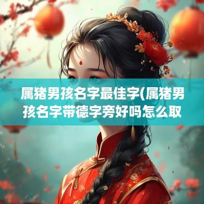 属猪男孩名字最佳字(属猪男孩名字带德字旁好吗怎么取)