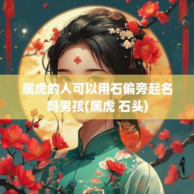 属虎的人可以用石偏旁起名吗男孩(属虎 石头)