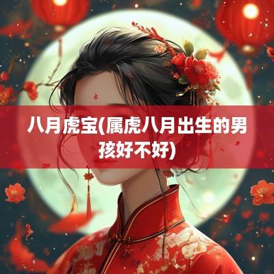 八月虎宝(属虎八月出生的男孩好不好)