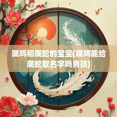 属鸡和属蛇的宝宝(属鸡能给属蛇取名字吗男孩)